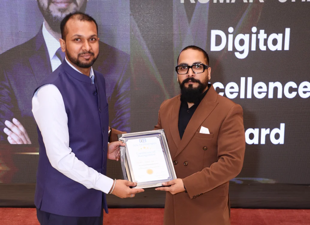 Digital Excellence Award | Pallav Kumar Jha
