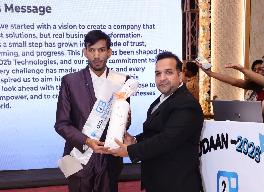 Mr. O2B Award | Rishab Sinha