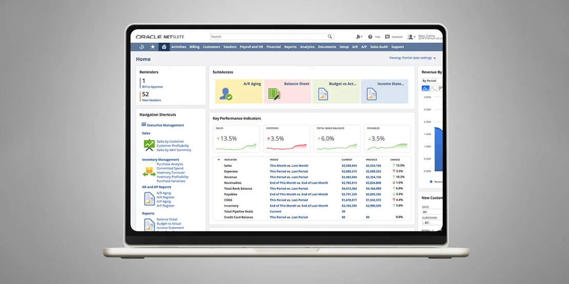 Oracle NetSuite ERP