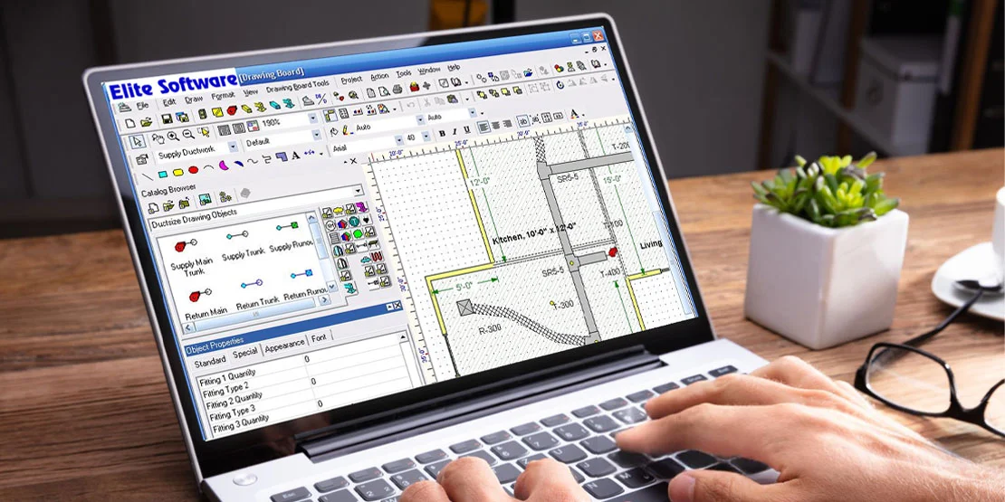 Elite Software Ductsize