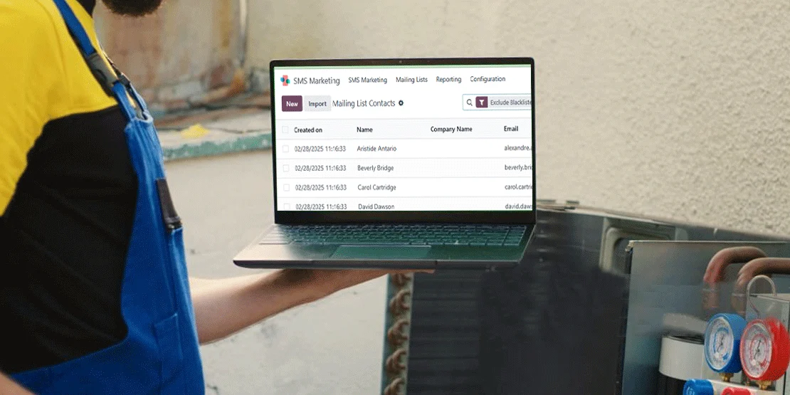 What are the features of HVAC Marketing Software