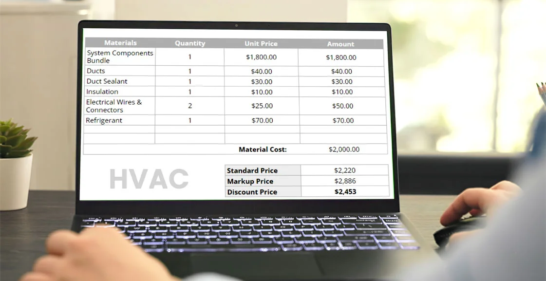 Cost of HVAC Pricing Software