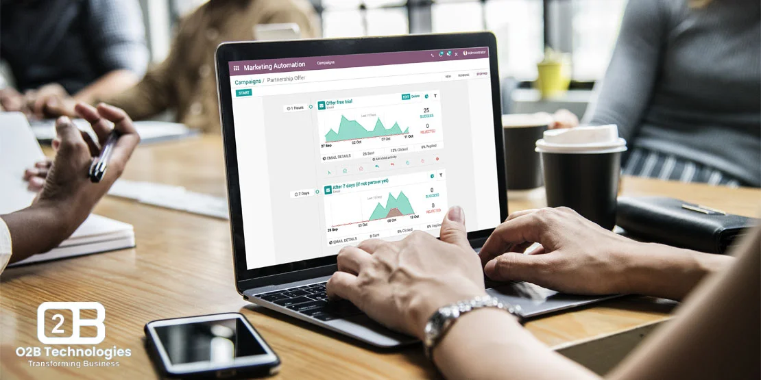 What is marketing automation in Odoo?