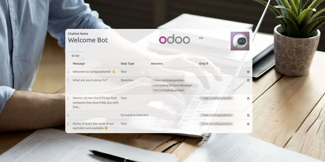 Odoo AI Chatbot