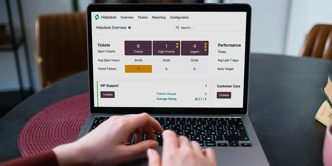 Odoo Customer Services App/Portal in the Colorado, USA