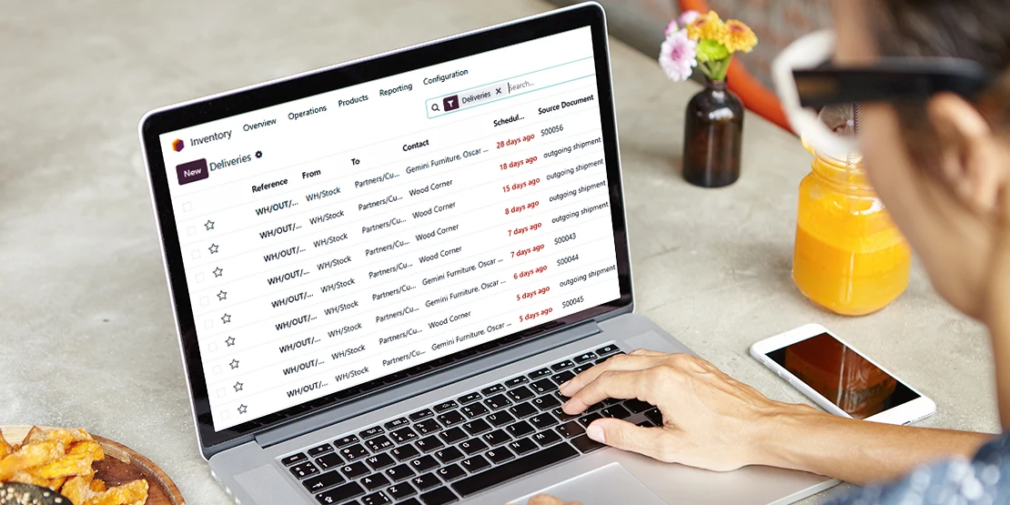Odoo Inventory Management Software in the Houston, USA